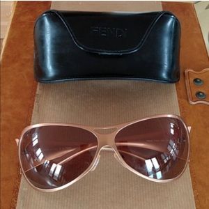 Authentic Fendi aviator sunglasses